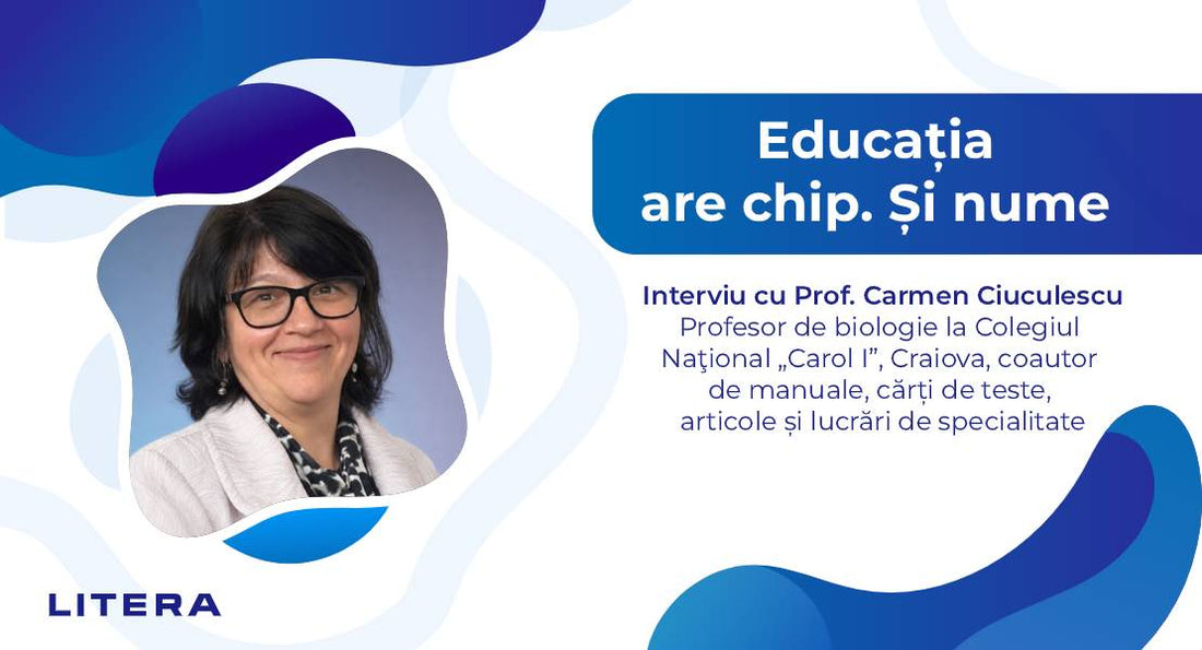 Prof. Carmen Ciuculescu: „Pasiunea pentru biologie începe cu pasiunea față de tot ce este viu”