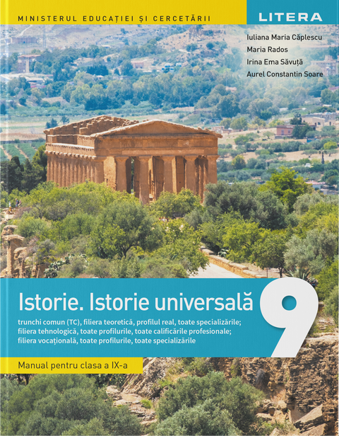 Istorie. Istorie universală, clasa a IX-a
