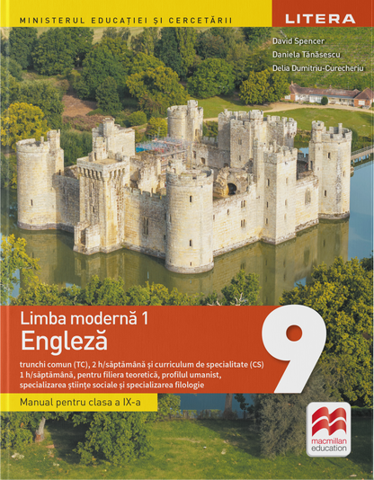 Limba modernă 1 – Engleză, clasa a IX-a