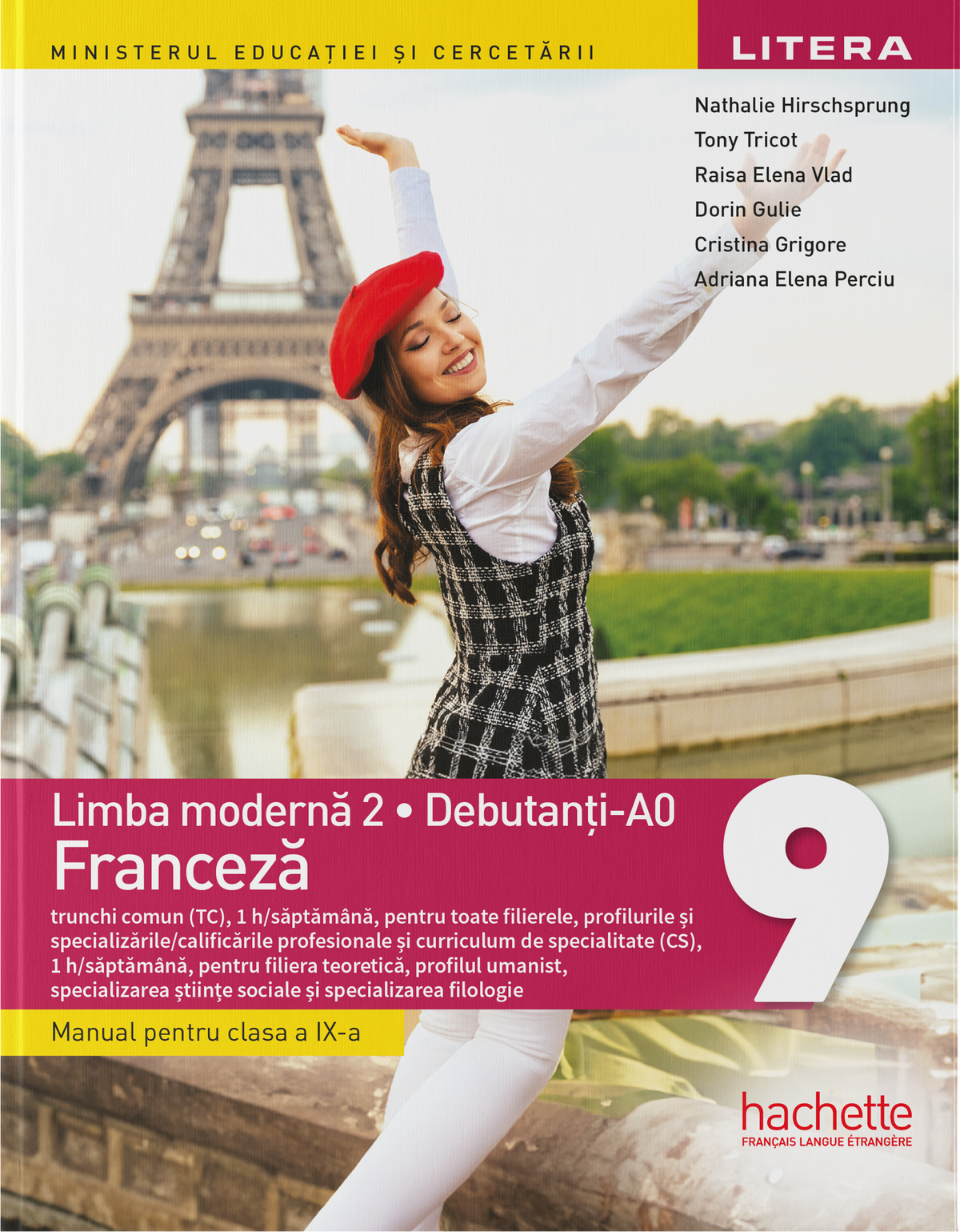 Limba modernă 2 – Debutanți-A0 – Franceză, clasa a IX-a